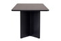 Nordure Mesa de Comedor Linza Madera Negra